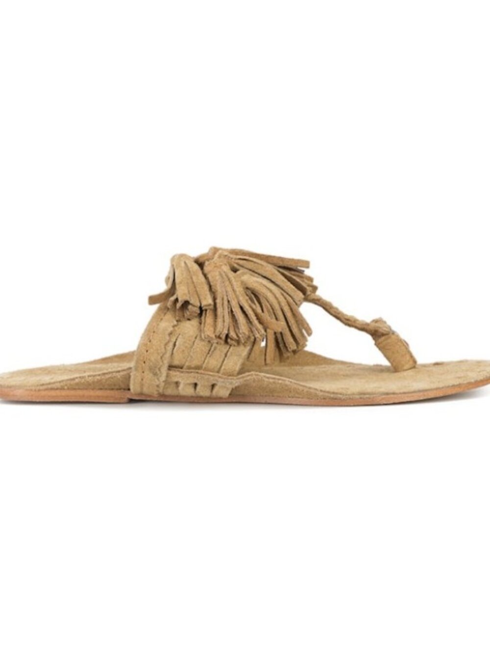 FIGUE SCARAMOUCHE SANDAL in DESERT TAN / SIZE 9 US